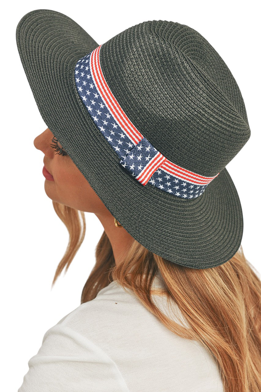 American Flag Sun Hat from Madeline Love