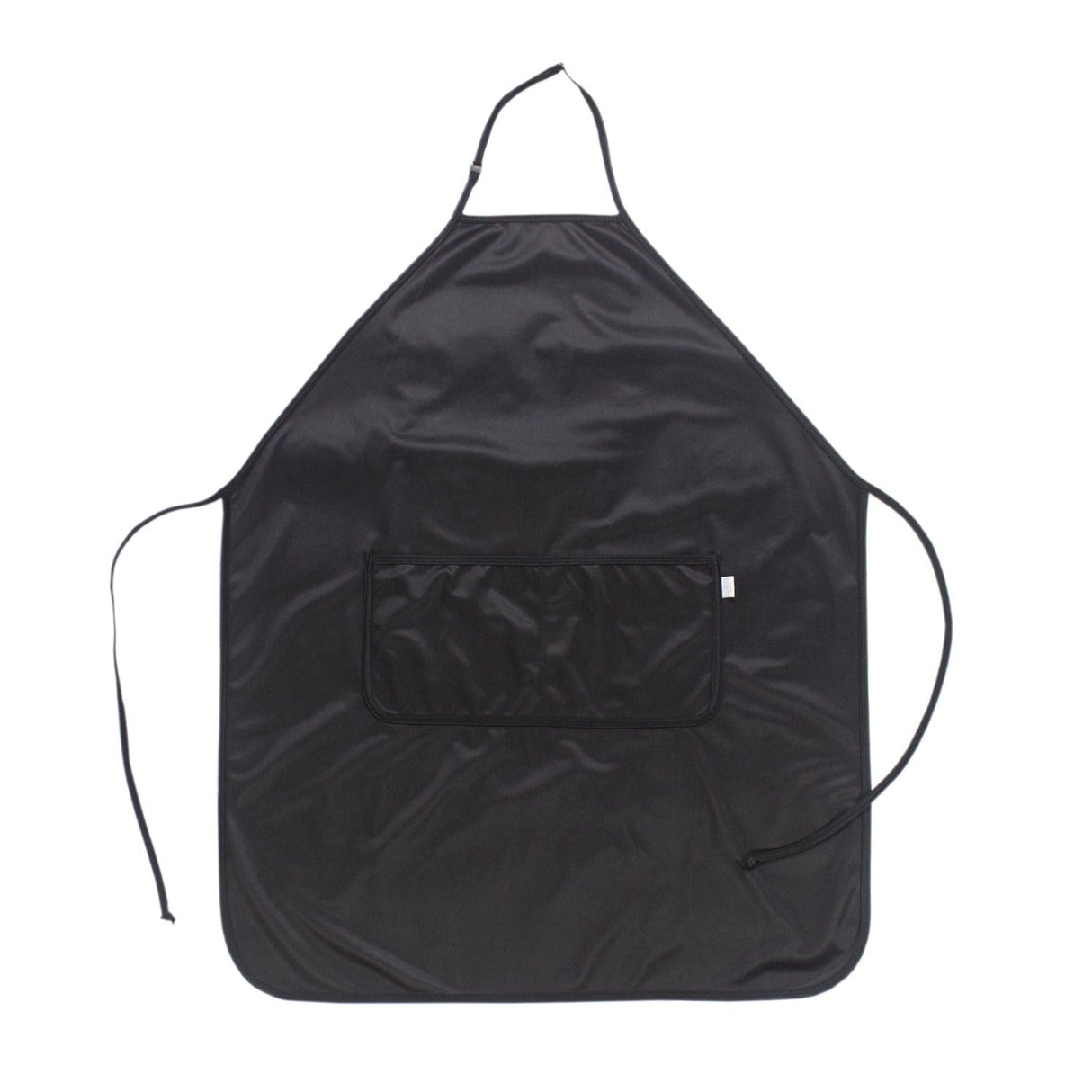 Solid Black Minimalist Apron - fits sizes youth small through adult 2XL from BapronBaby