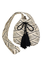 Aztec Pattern Strap Aztec Bucket Bag from Madeline Love