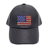 Bling American USA Flag Baseball Cap from Madeline Love