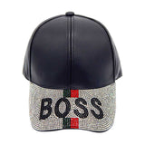 Bling Boss Message Baseball Cap from Madeline Love