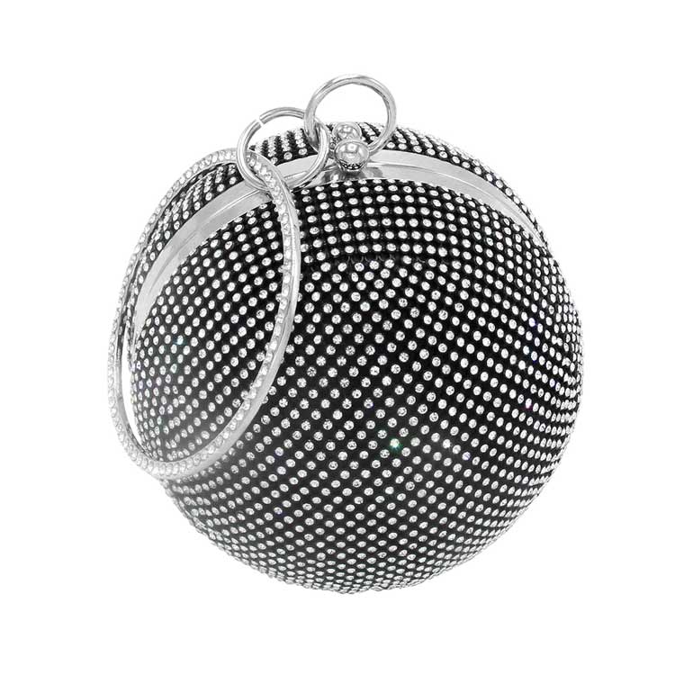 Bling Round Ball Evening Tote Crossbody Bag  from Madeline Love