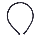 Bling Stone Accented Crystal Studded Shimmer Headband from Madeline Love