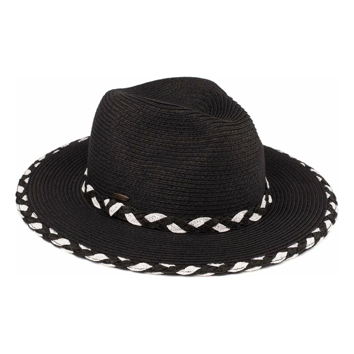 C.C Braided Sun Hat from Madeline Love