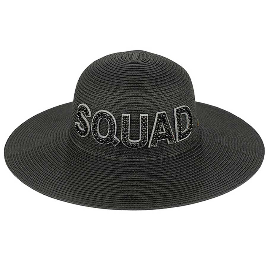 C.C Bride & Squad Pearls Wide Brim Sun Hat from Madeline Love