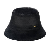 C.C Solid Short Hair Faux Fur Winter Bucket Hat from Madeline Love