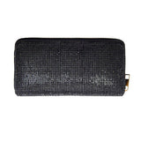 Crystal Rhinestone Pave Zipper Wallet  from Madeline Love