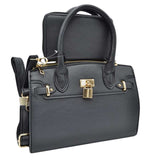 2-in-1 Top Handle Satchel Tote Handbag with Wallet  from Madeline Love