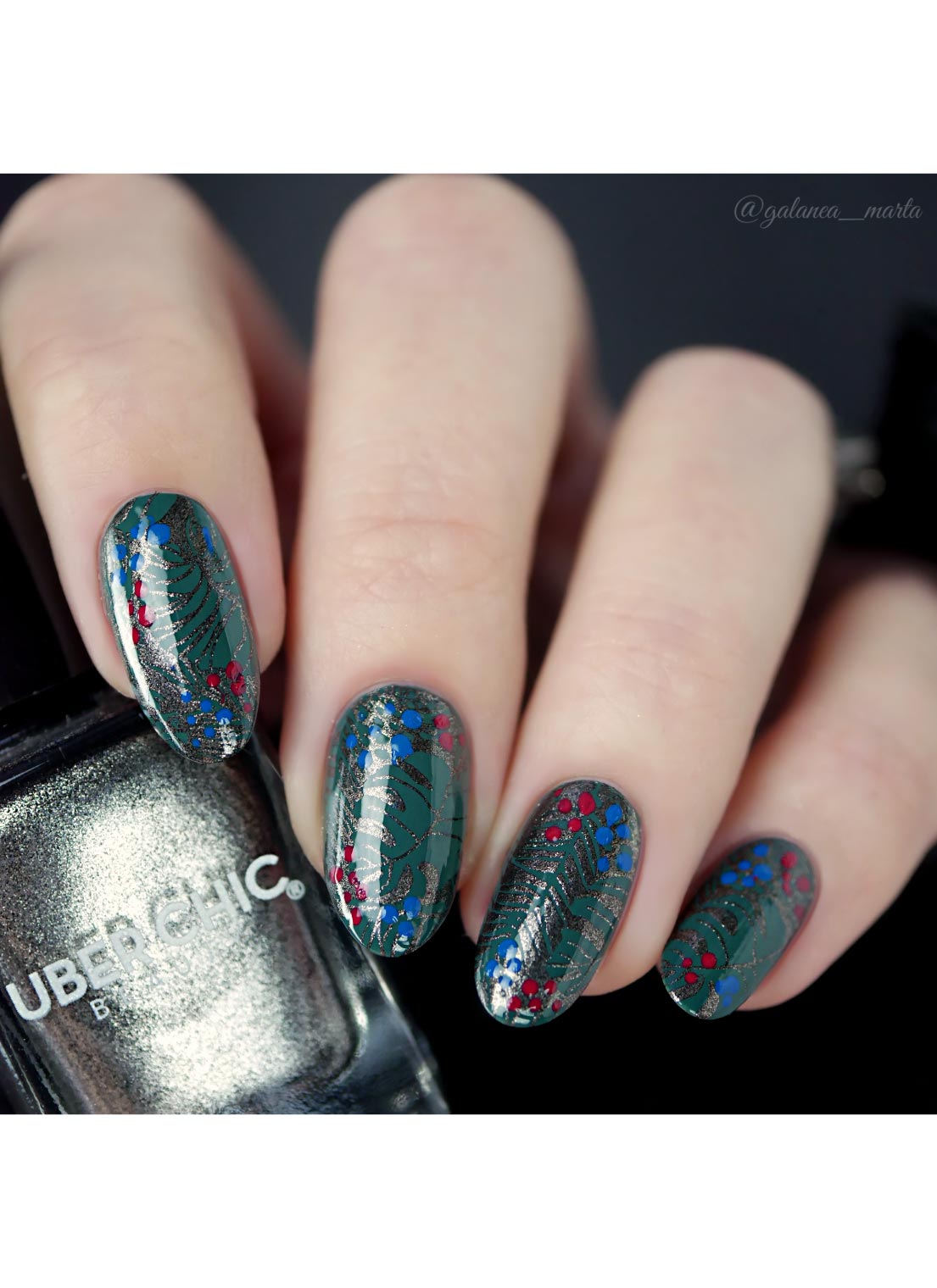 Black Pearl - Stamping Polish From UberChic Beauty