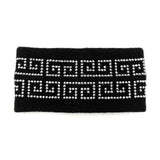Bling Greek Patterned Earmuff Headband from Madeline Love