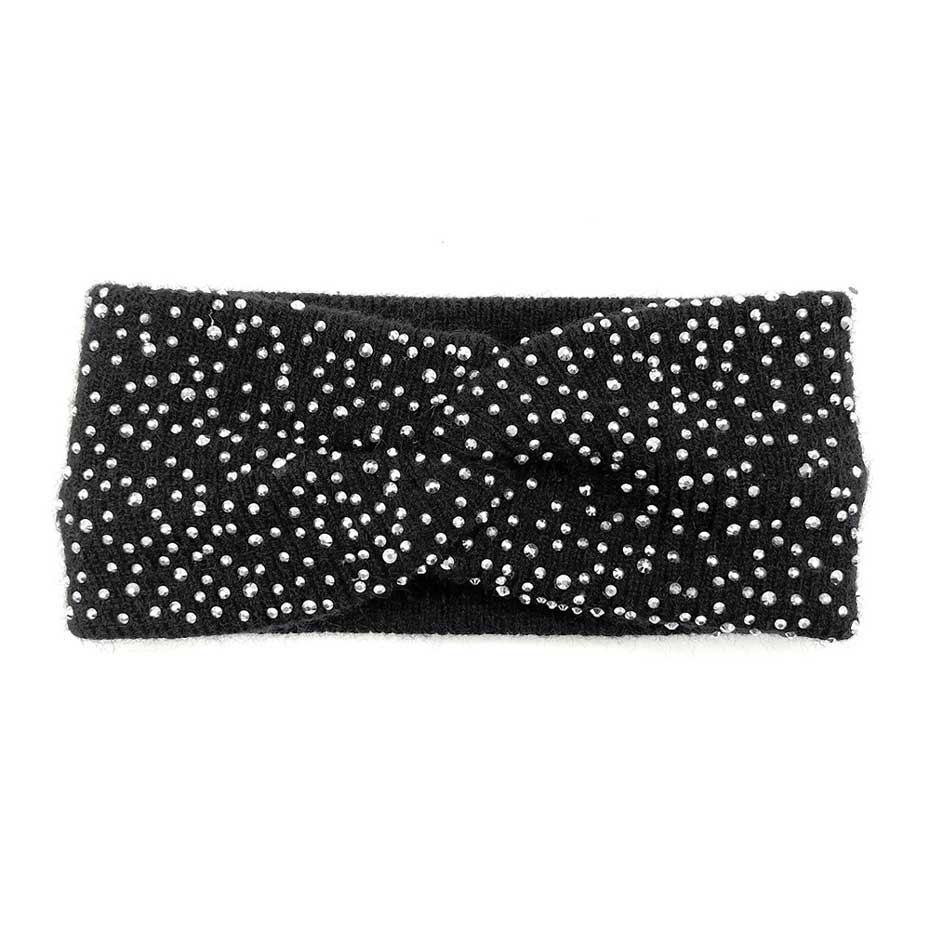 Bling Knot Earmuff Headband from Madeline Love