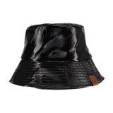 C.C Vegan Leather Bucket Hat from Madeline Love