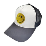 Bling Smile Accented Mesh Back Baseball Cap from Madeline Love