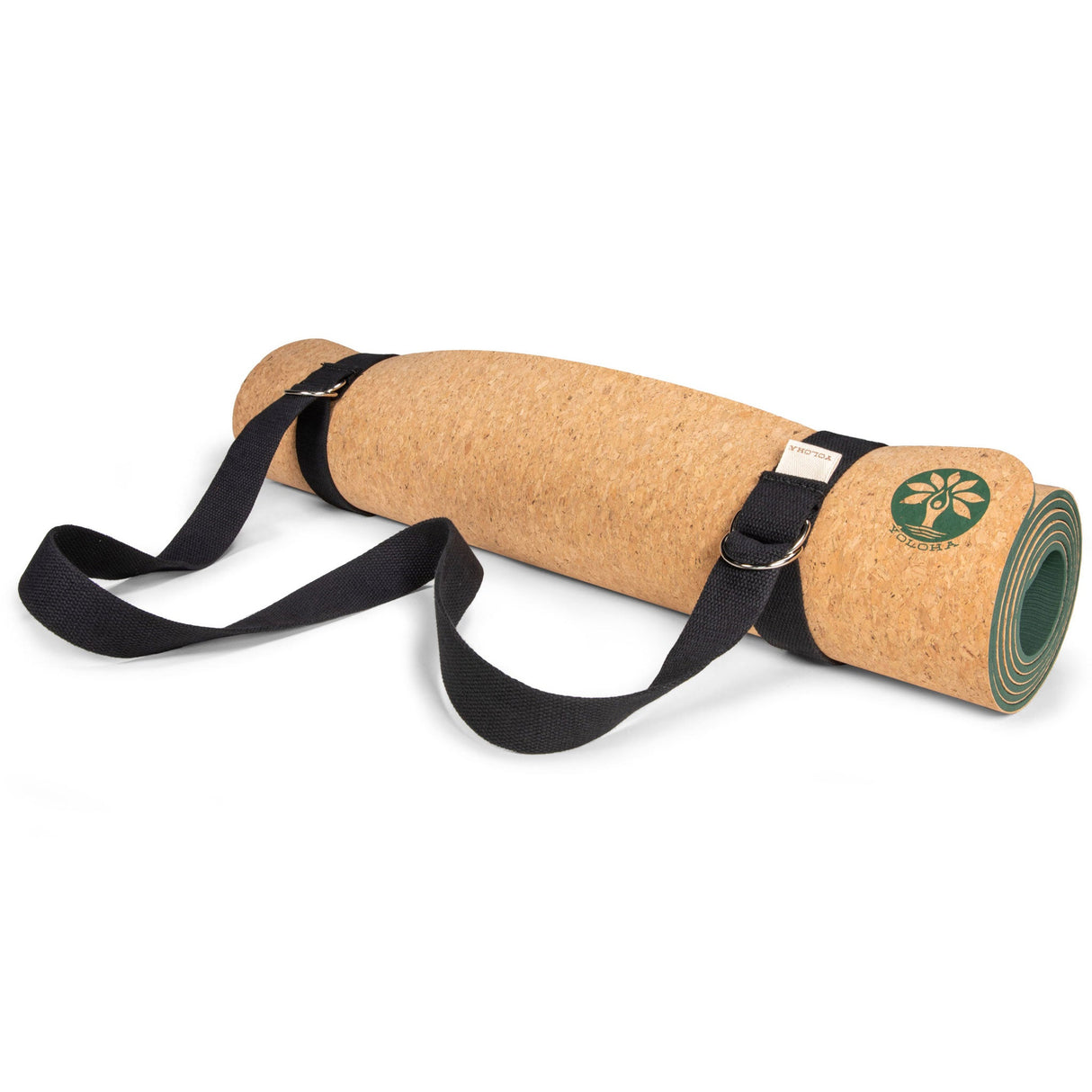Black Sling and Mat Strap from Yoloha Yoga