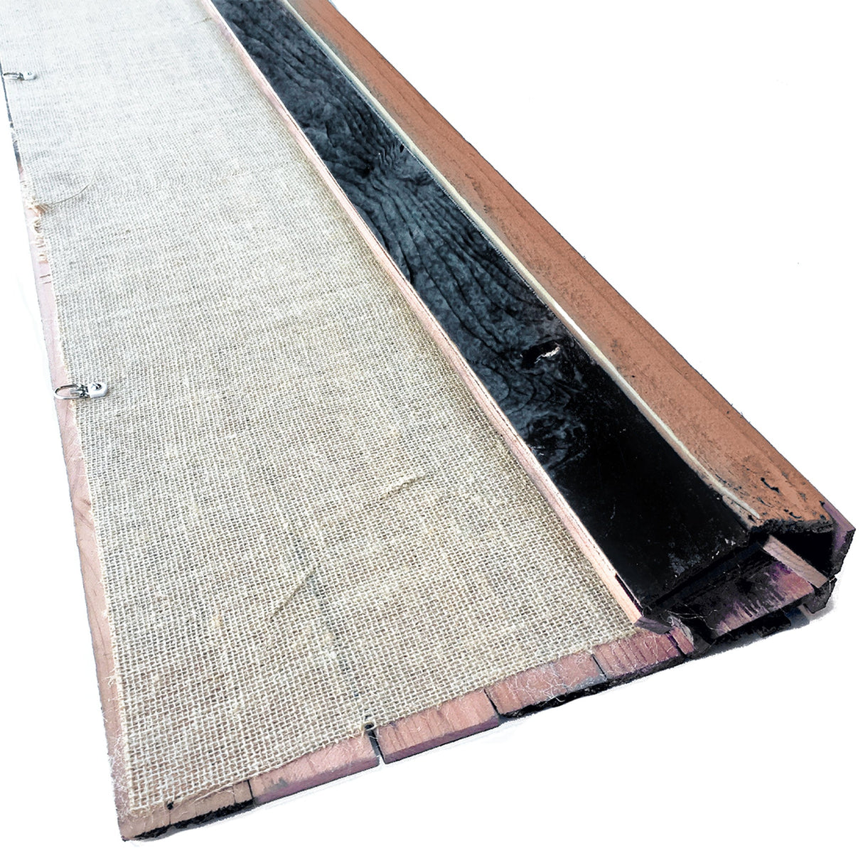 Black & Wood American Flags from Lee Display