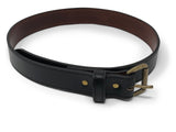 Handmade Leather Belt | Horween Chromexcel | Black from Jack Foster