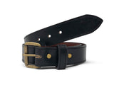 Handmade Leather Belt | Horween Chromexcel | Black from Jack Foster
