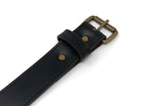 Handmade Leather Belt | Horween Chromexcel | Black from Jack Foster