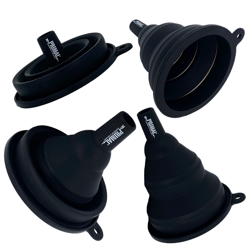 Collapsible Silicone Funnel from Primal Strength & Balance