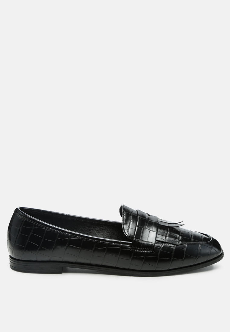 Pecker Black Patent Pu Everyday Loafer from London Rag International