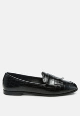 Pecker Black Patent Pu Everyday Loafer from London Rag International
