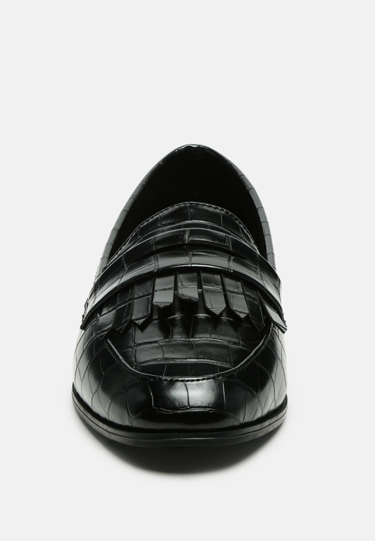 Pecker Black Patent Pu Everyday Loafer from London Rag International