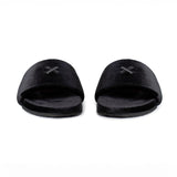 Men's Black Velvet House Slide from Del Toro Shoes