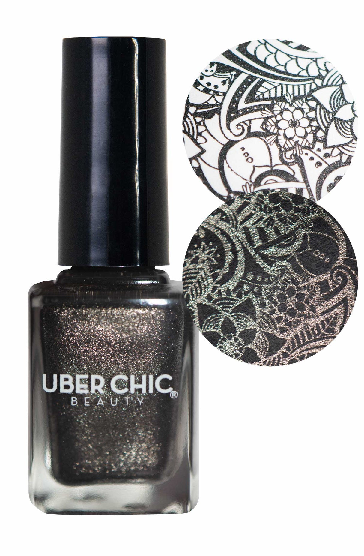Black Pearl - Stamping Polish From UberChic Beauty