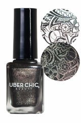 Black Pearl - Stamping Polish From UberChic Beauty