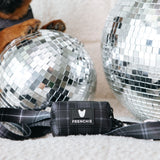 Frenchie Poo Bag Holder - Black Plaid from Frenchie Bulldog