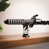 Life-Sized Black Saber from Bricker Builds