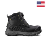 Wildwood 6” Composite Toe Turbolace™ Work Boot - Black - Made in USA from Chinook® Footwear