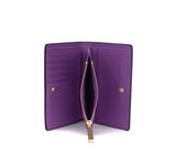Madison - Black Vegan Leather Wallet from Gunas New York
