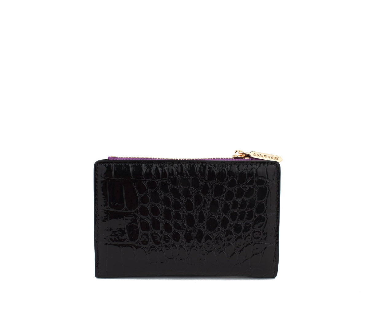 Madison - Black Vegan Leather Wallet from Gunas New York