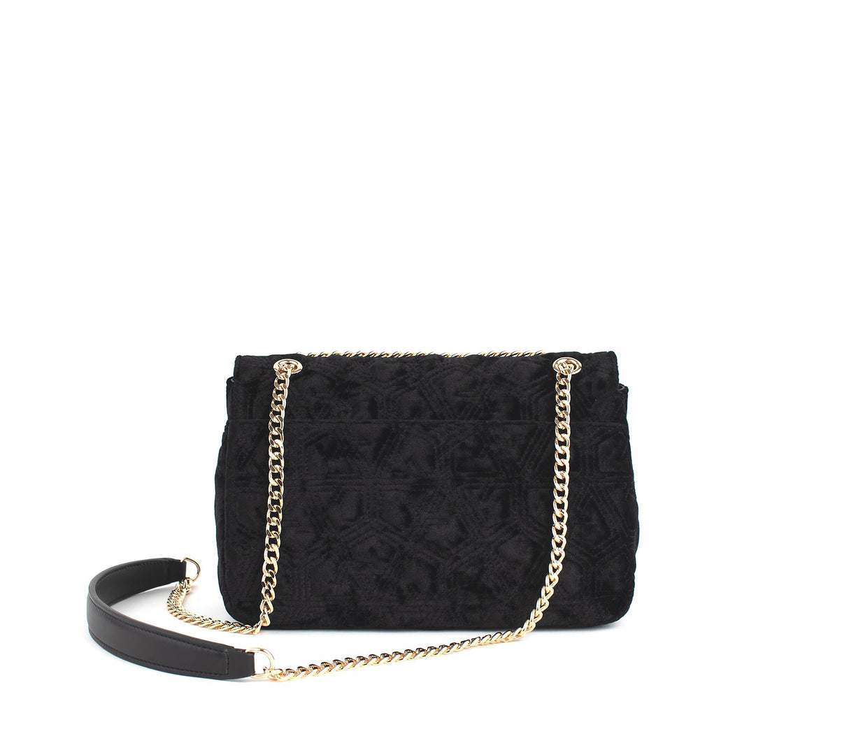 Broadway - Black Vegan Shoulder Bag from Gunas New York