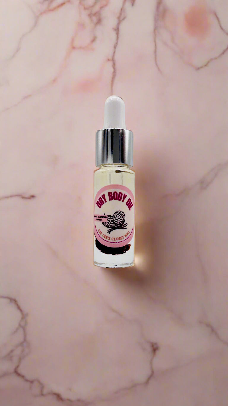 Scented Dry Body Oil from Cee Cee's Closet NYC