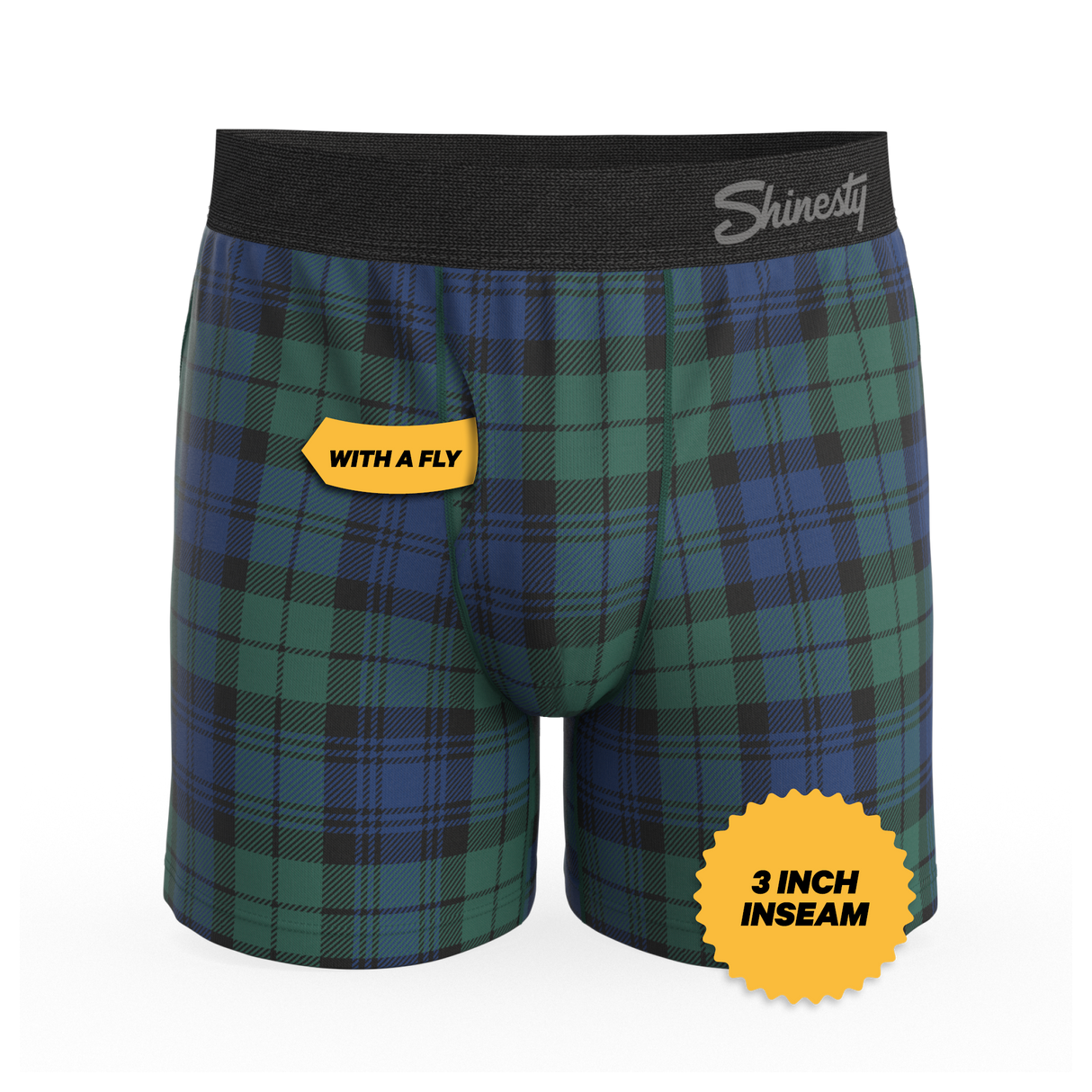 The Black Watch | Tartan Plaid Boxers from Shinesty