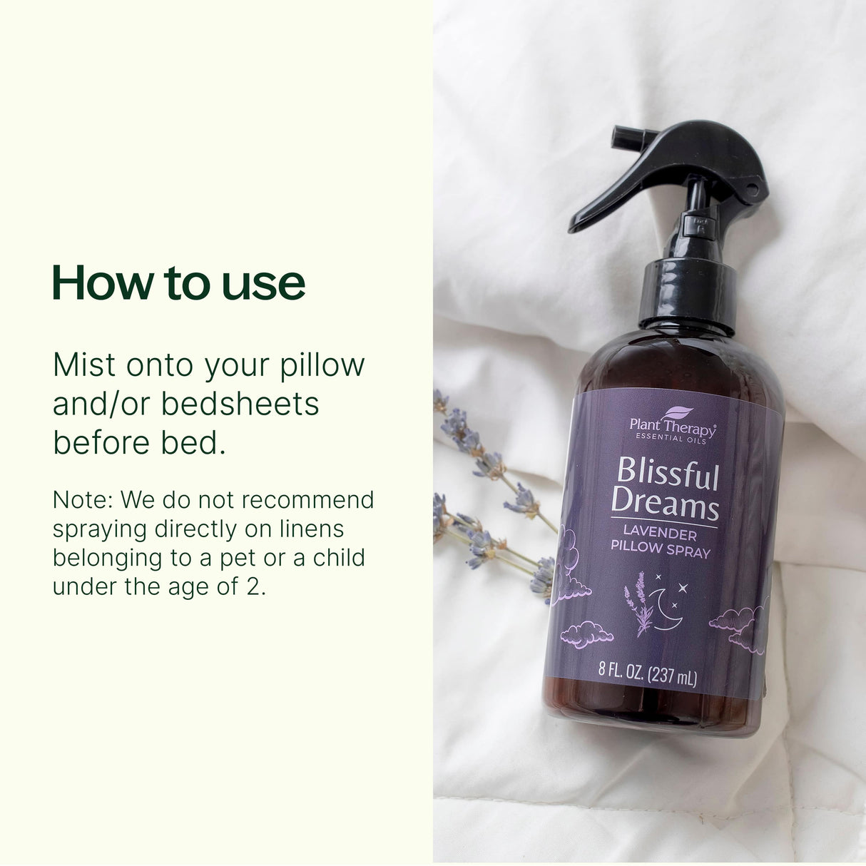 Blissful Dreams Lavender Pillow Spray from Plant Therapy