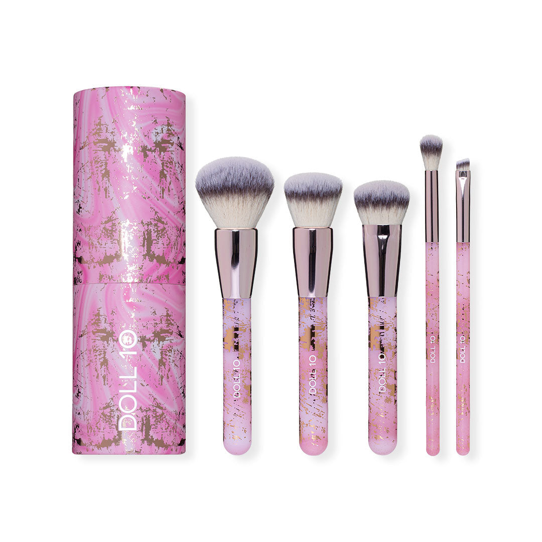 Blissfully Blended 5 Piece Brush Collection from Doll 10