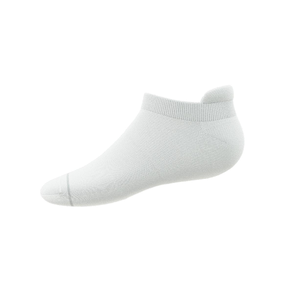 The Blizzard | Plain White Heel Hammock™ Ankle Socks from Shinesty