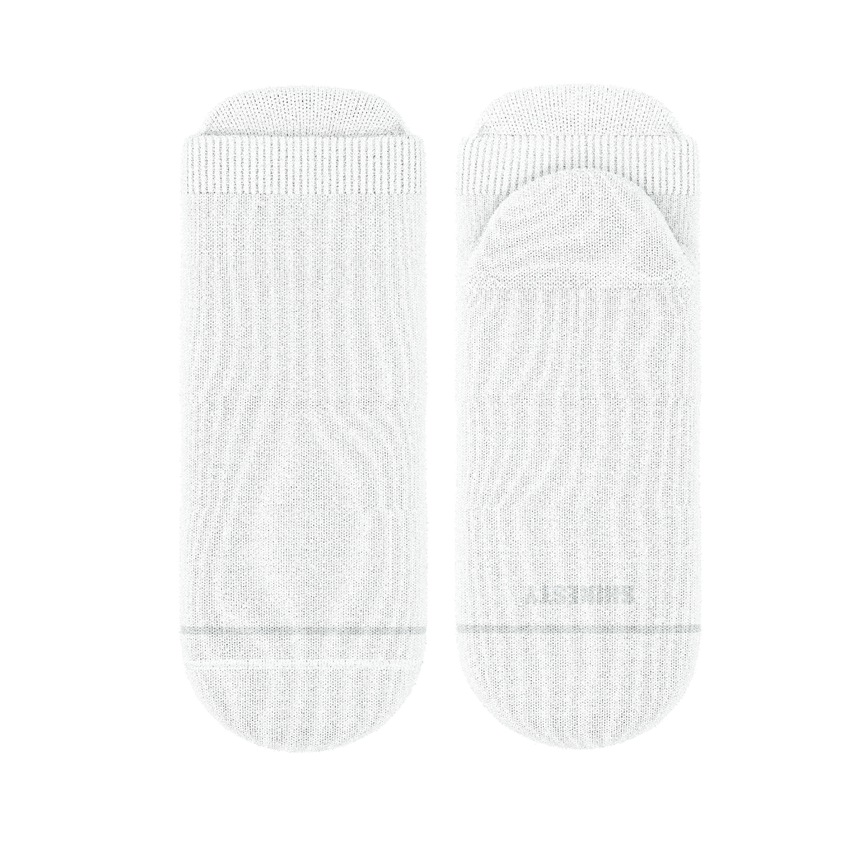 The Blizzard | Plain White Heel Hammock™ Ankle Socks from Shinesty