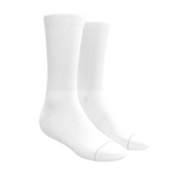 The Blizzard | Plain White Heel Hammock™ Crew Socks from Shinesty