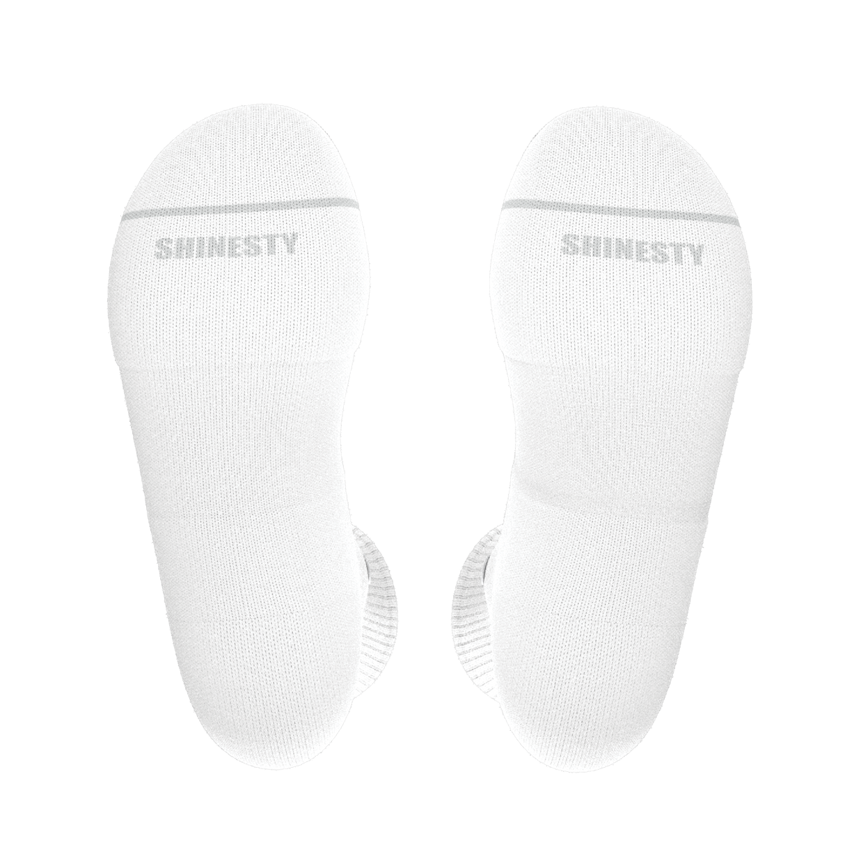 The Blizzard | Plain White Heel Hammock™ Crew Socks from Shinesty