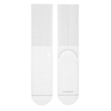 The Blizzard | Plain White Heel Hammock™ Crew Socks from Shinesty