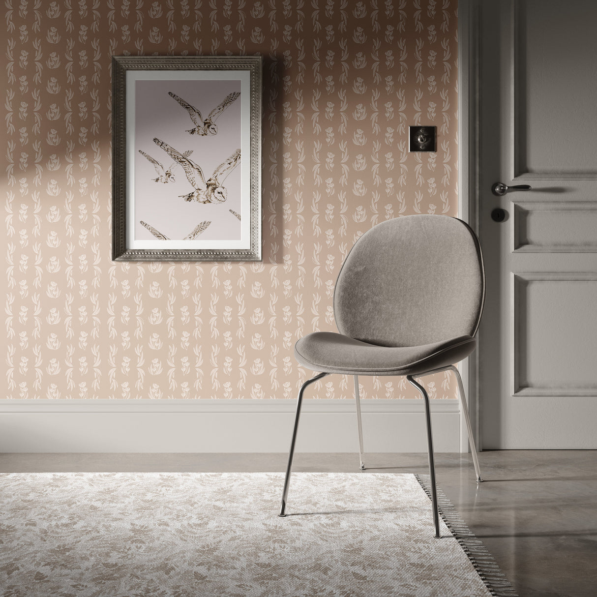 Ambrose Wallpaper by Melissa Johnson Design from Loomwell Home Goods