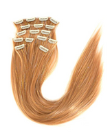 Blonde Bombshell - 22 In Luxe Synthetic 7 Pc Full Clip-In Extension Set with Tinsel from Lunautics