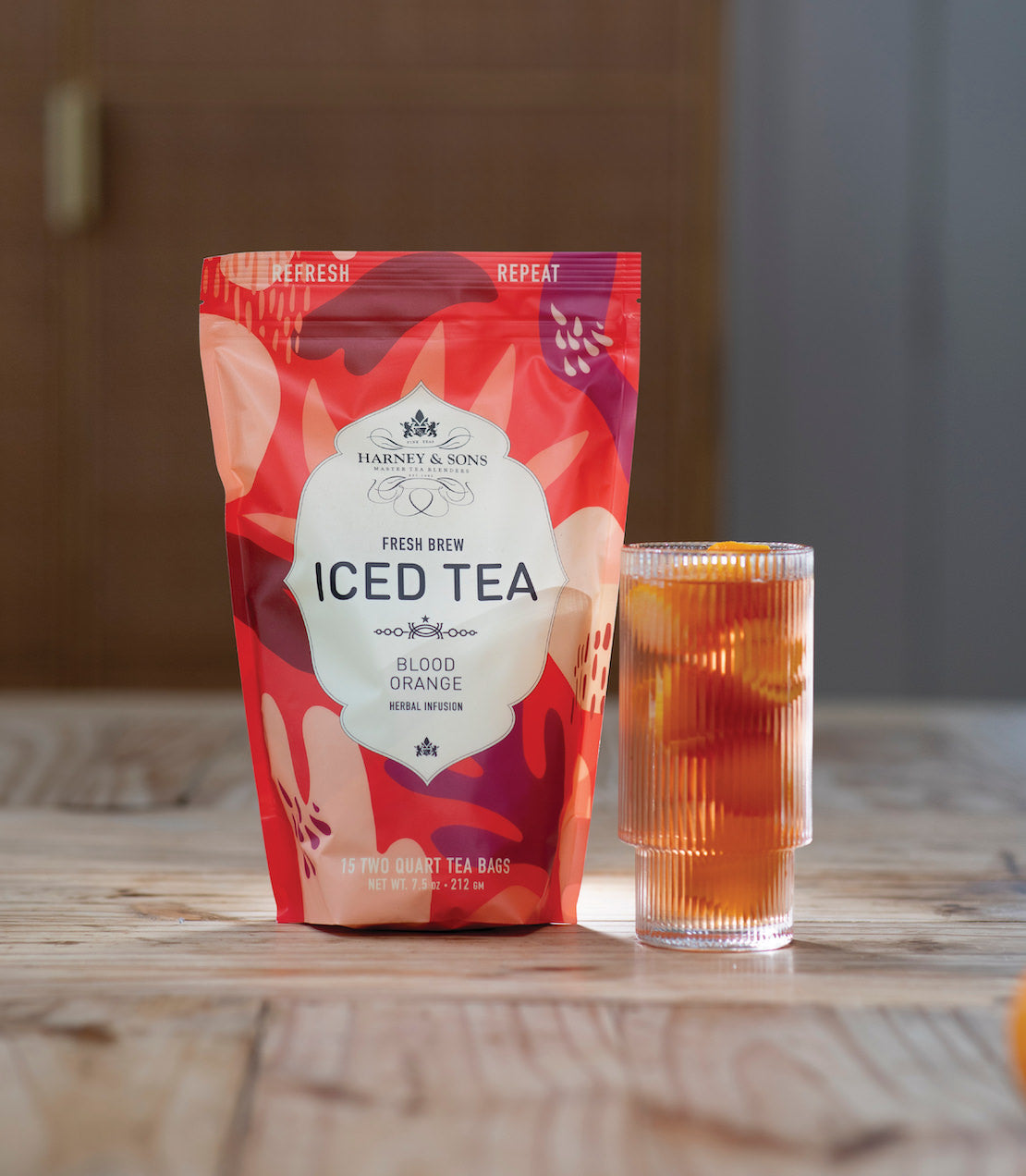 Blood Orange Fresh Brew Iced Tea from Harney & Sons Fine Teas