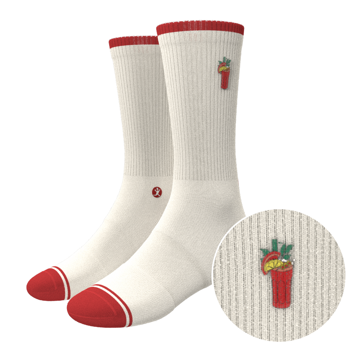 The Bloody | Bloody Mary Heel Hammock™ Crew Socks from Shinesty