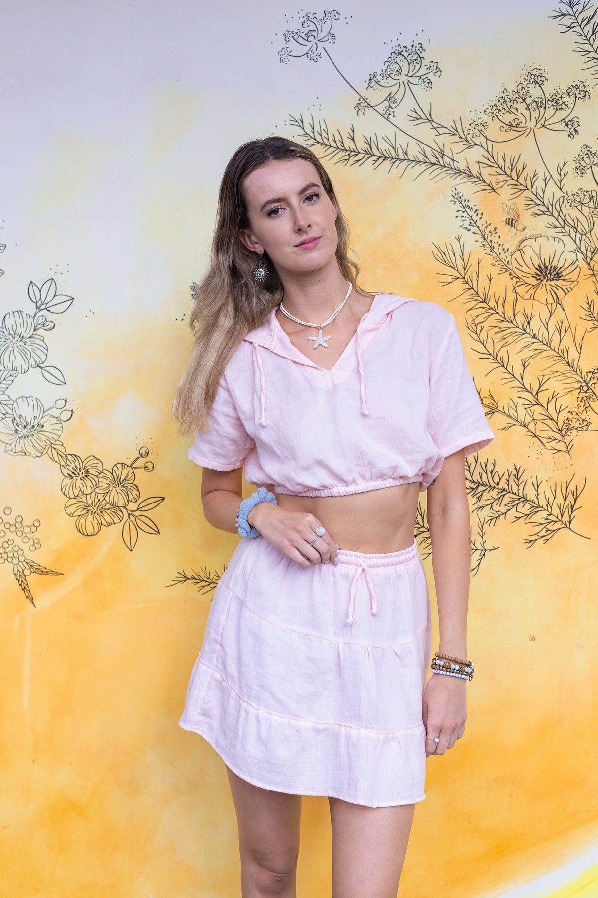 Bloom Mini Skirt From Cotton Flower Clothing