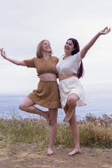 Bloom Mini Skirt From Cotton Flower Clothing